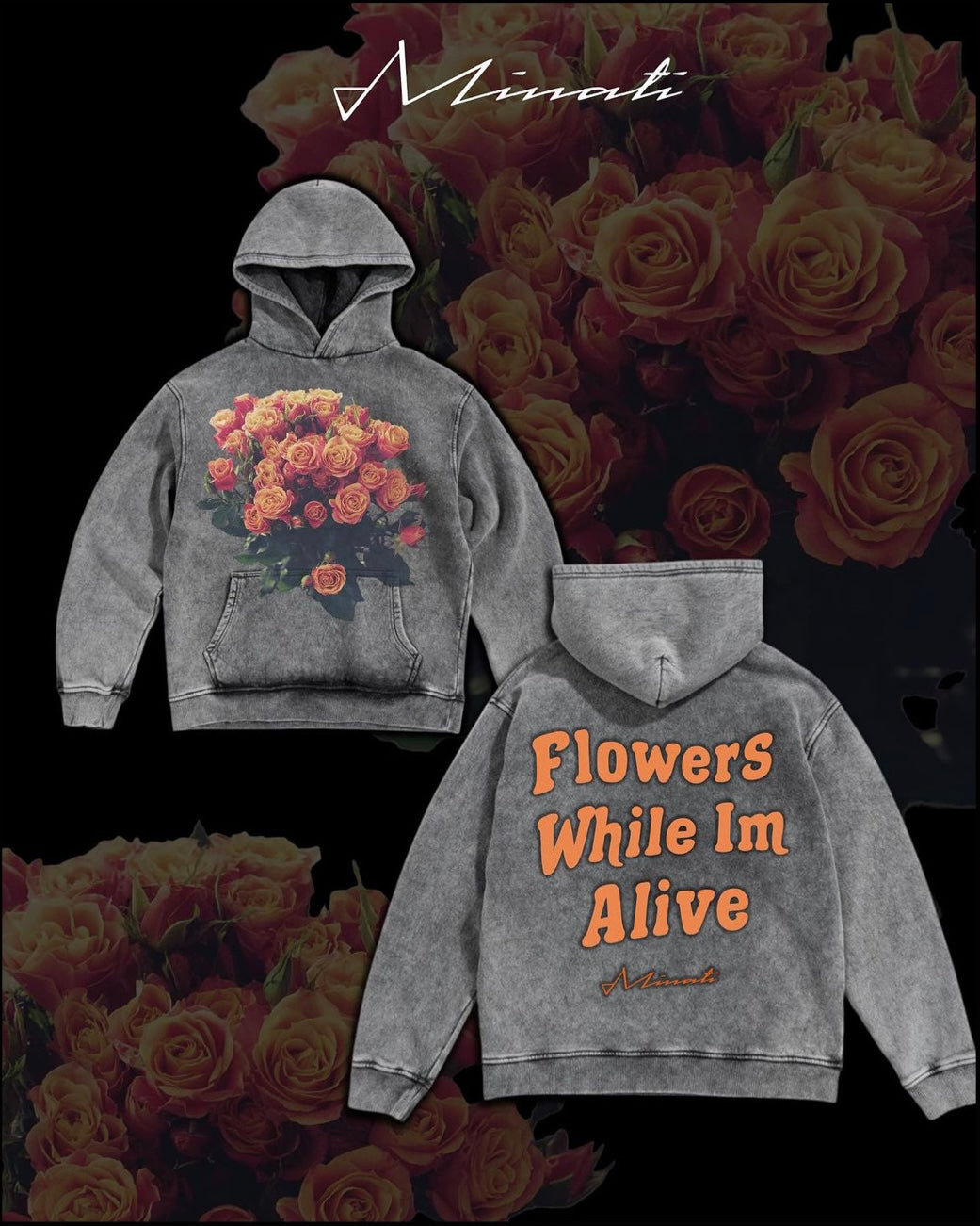 Acid Washed FWIA Hoodie