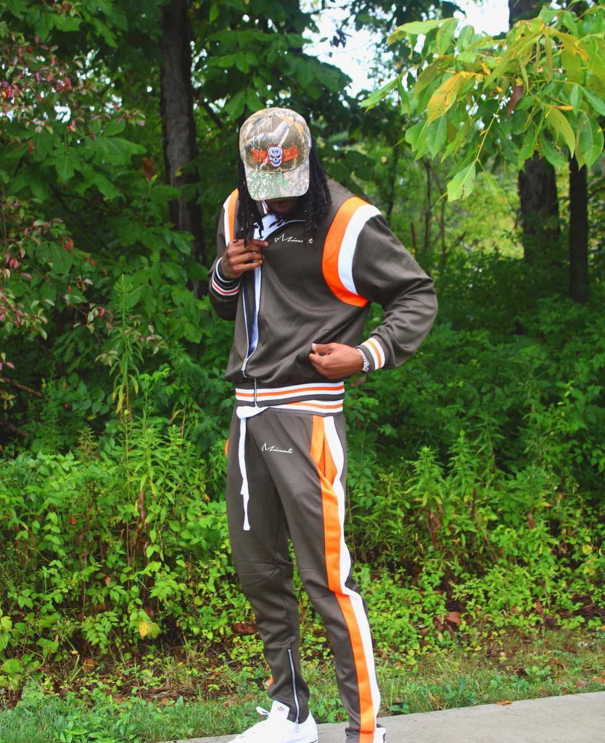 Brown/Orange Minati Signature Tracksuit
