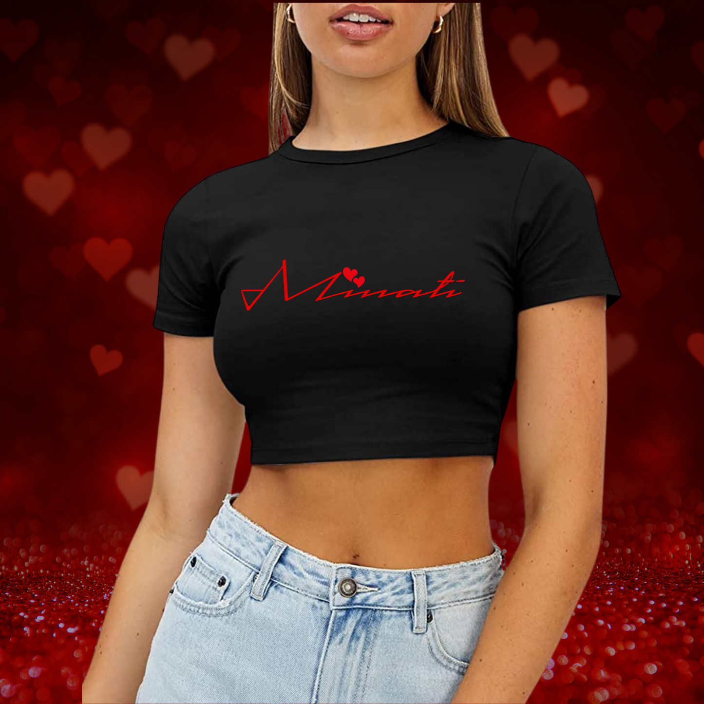 Valentines Day Signature Crop Top